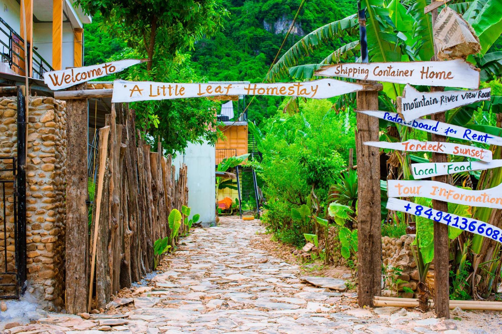 Phong Nha A Little Leaf Homestay Εξωτερικό φωτογραφία